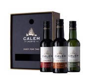 Calem Porto - Port For Two in geschenkverpakking - 3 x 0.2L