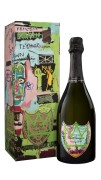 Dom Pérignon - Brut in Jean-Michel Basquiat Green geschenkverpakking Limited Edition  - 0.75L - 2015