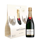 Moët & Chandon - Brut Impérial giftpack met 2 glazen  - 0.75L - n.m.