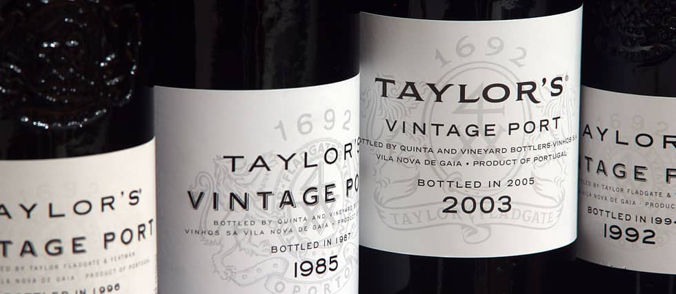 Taylors vintage port